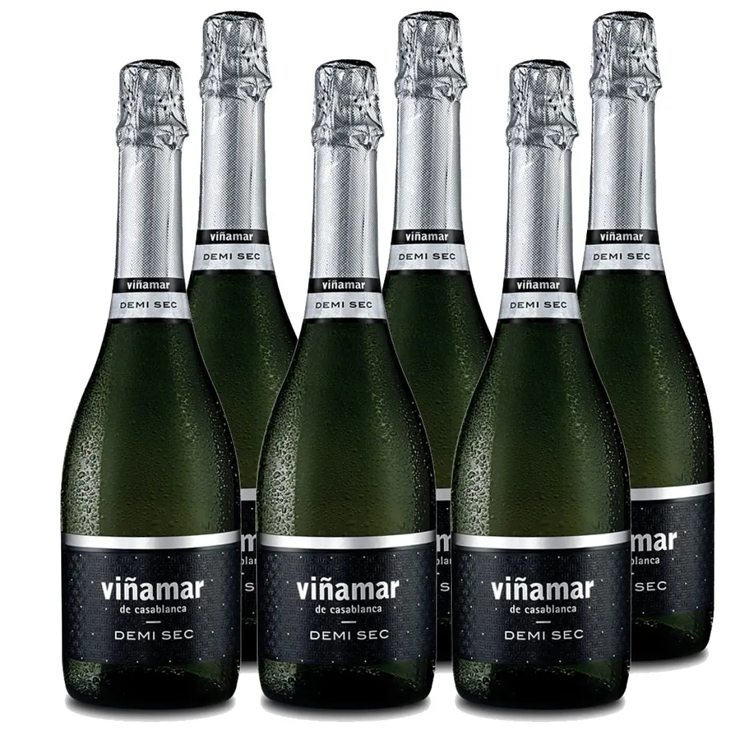 X6 Espumante Viñamar Demi Sec 750ml  1
