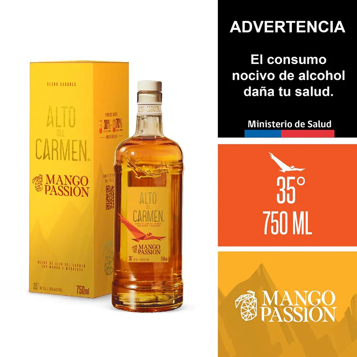 Alto del Carmen Mango Passion 35° 750 cc 1