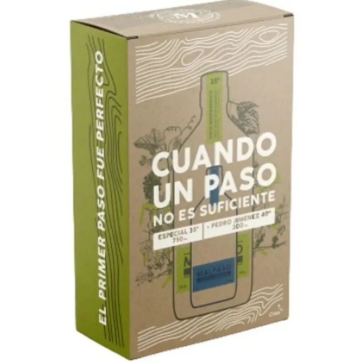 Pack Pisco Mal Paso Especial 35° 750 + Pedro Jiménez 40° 200 cc 2