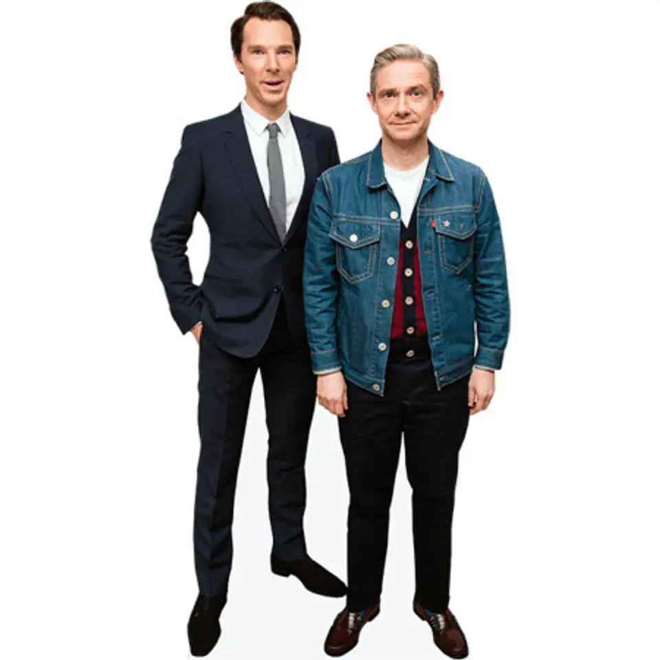 Benedict Cumberbatch And Martin Freeman 1