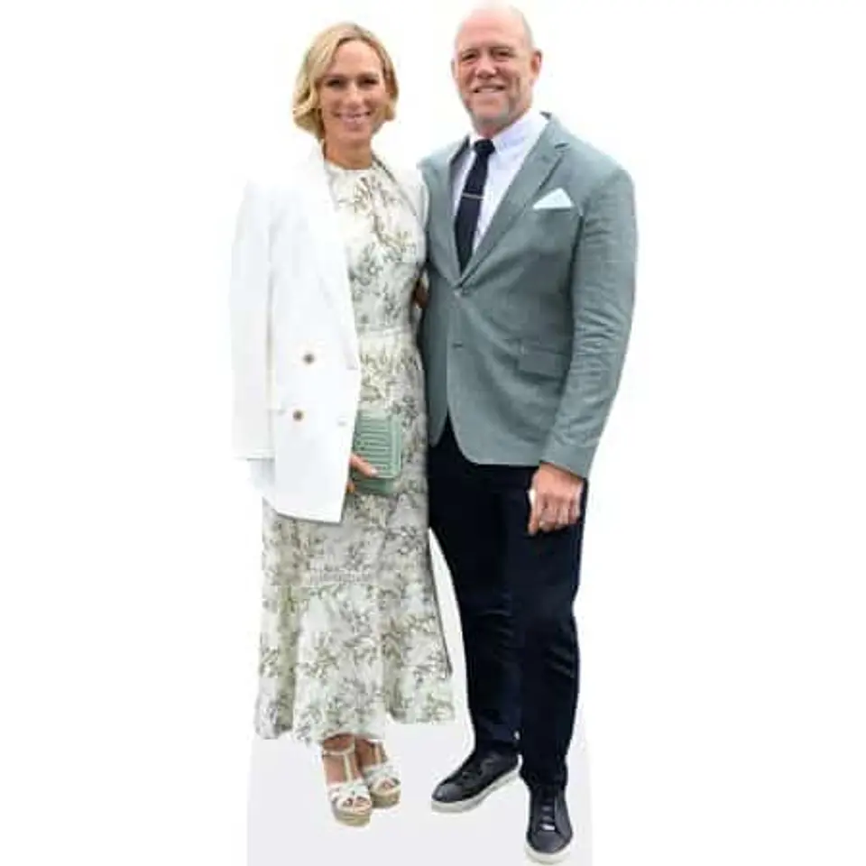 Mike and Zara Tindall 1