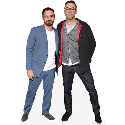 Jake Johnson And Jon Hamm