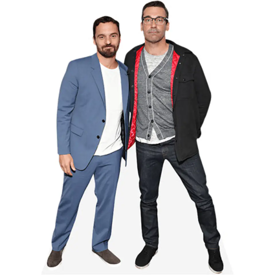 Jake Johnson And Jon Hamm 1