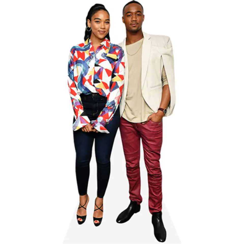 Alexandra Shipp And Jessie Usher 1