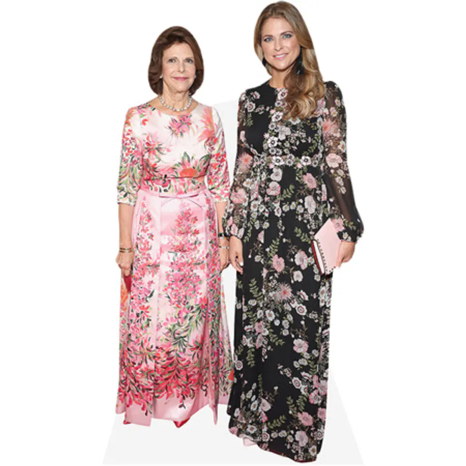Queen Silvia Of Sweden And Princess Madeleine 1