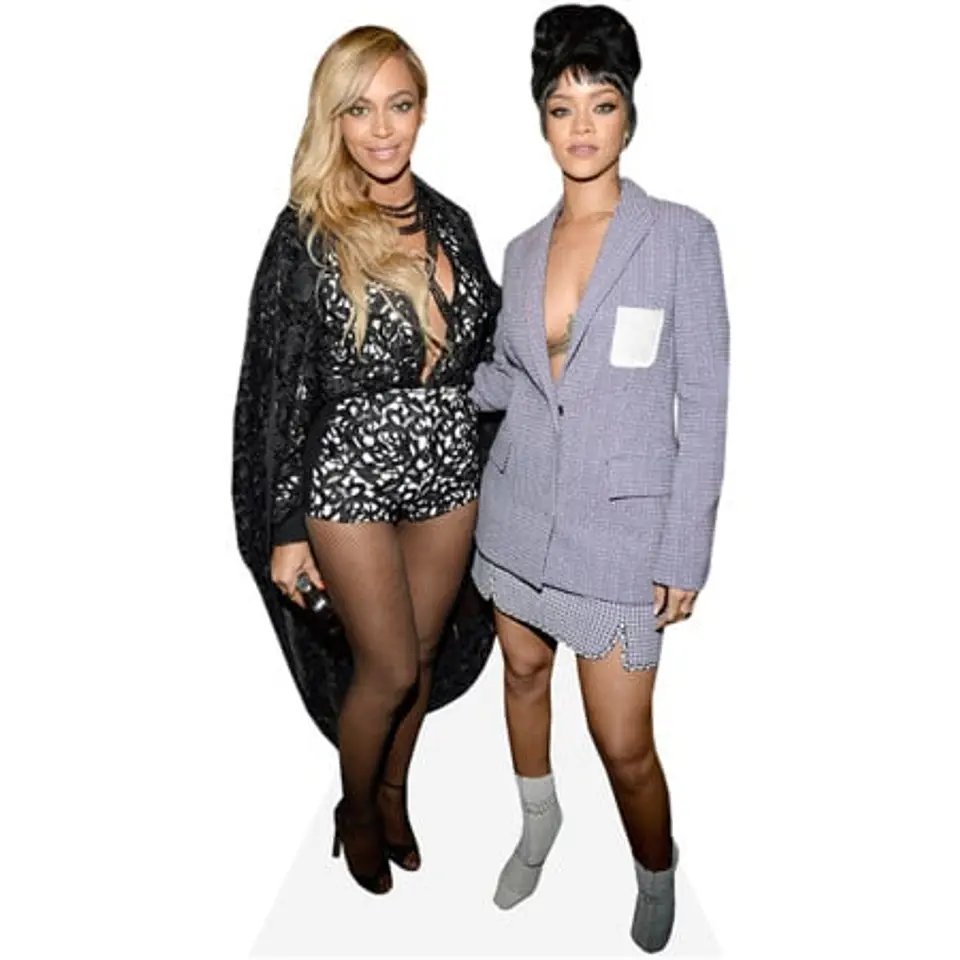 Beyonce Knowles-Carter And Robyn Rihanna Fenty 1