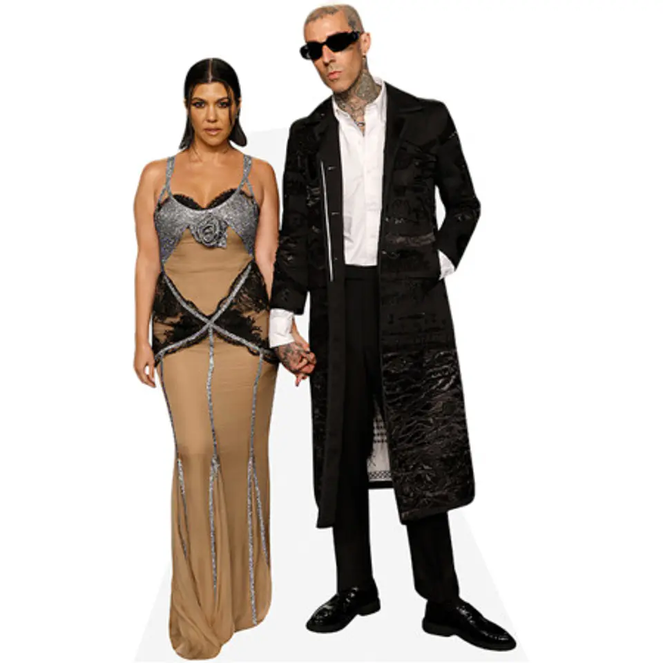 Travis Barker And Kourtney Kardashian 1