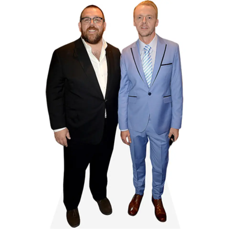 Nick Frost And Simon Pegg 1