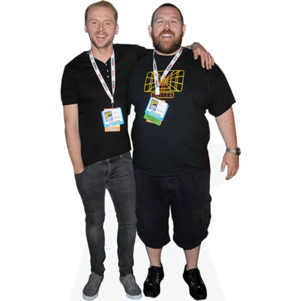 Nick Frost And Simon Pegg 1