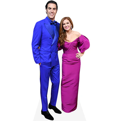 Sacha Baron Cohen And Isla Fisher
