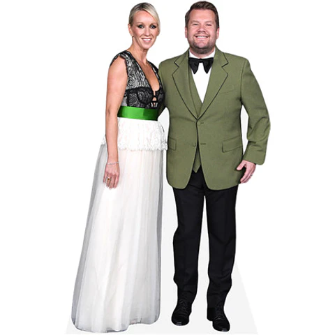 James Corden And Julia Carey
