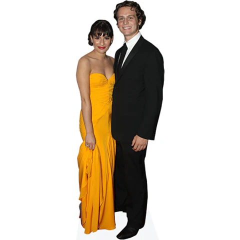 Jonathan Groff And Lea Michele
