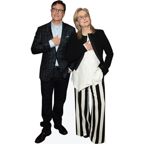 Stephen Colbert And Meryl Streep