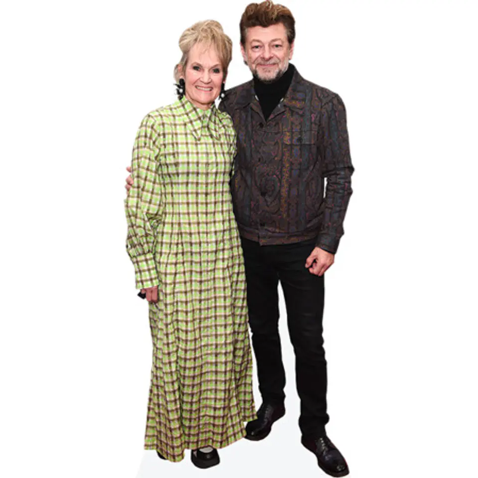 Lorraine Ashbourne and Andy Serkis 1