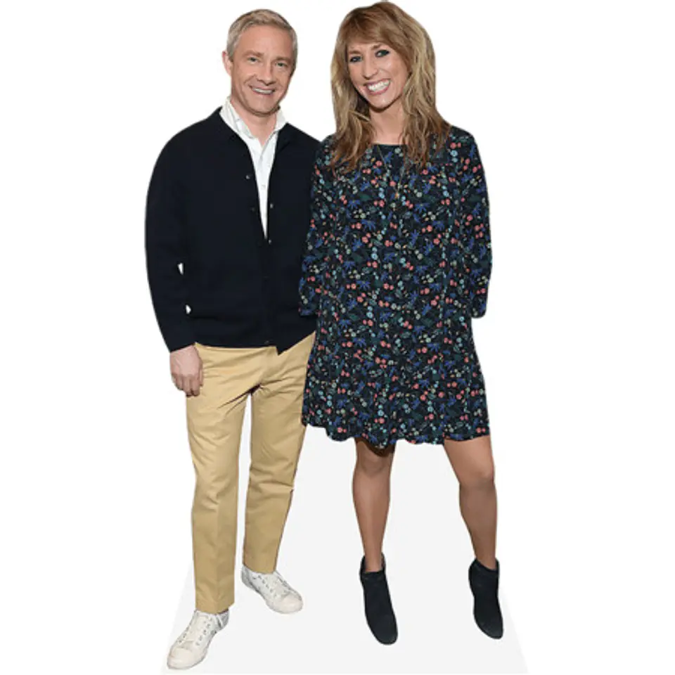 Martin Freeman And Daisy Haggard 1