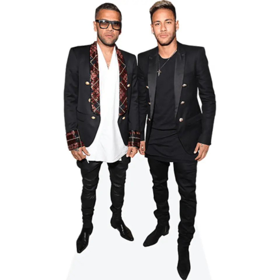 Dani Alves And Neymar Jr 1