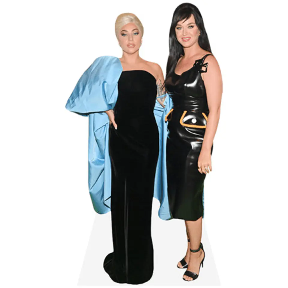 Stefani Germanotta And Katheryn Elizabeth Hudson 1