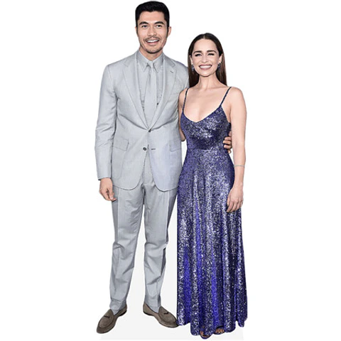 Henry Golding And Emilia Clarke