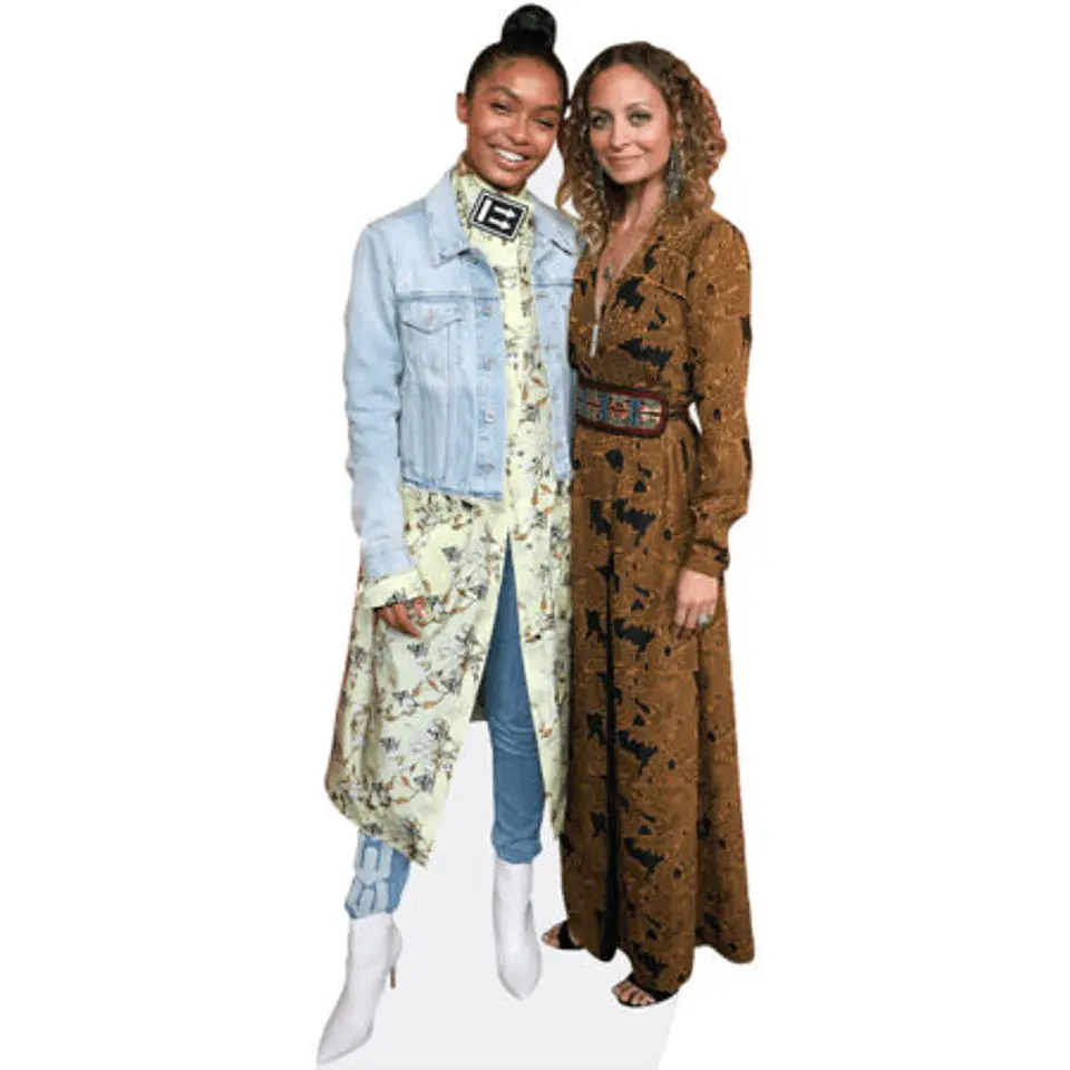 Nicole Richie And Yara Shahidi 1