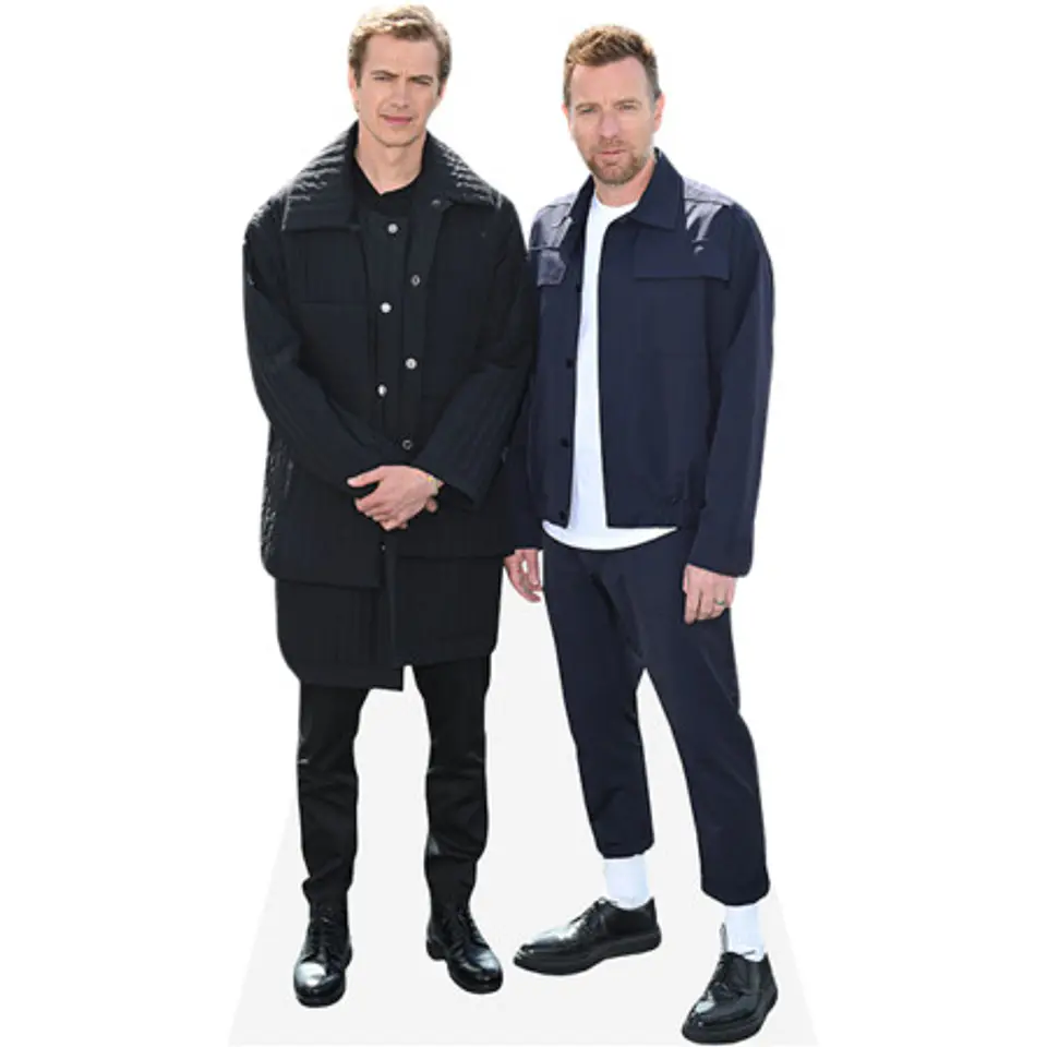 Ewan Mcgregor And Hayden Christensen 1