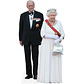 Queen Elizabeth II And Prince Philip - Miniatura 1