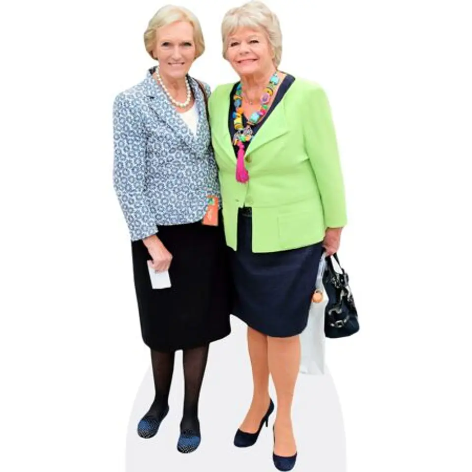 Mary Berry And Judith Chalmers 1