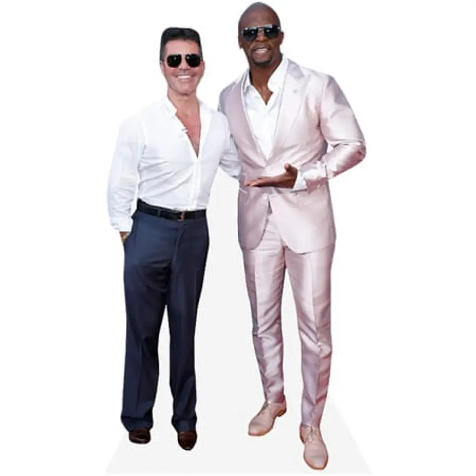 Simon Cowell And Terry Crews 1