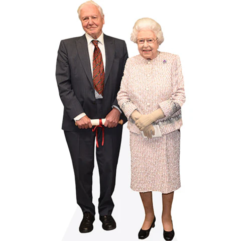 Queen Elizabeth II And David Attenborough