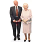 Queen Elizabeth II And David Attenborough - Miniatura 1