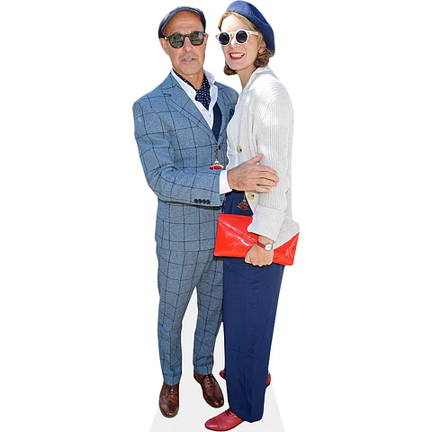Felicity Blunt And Stanley Tucci