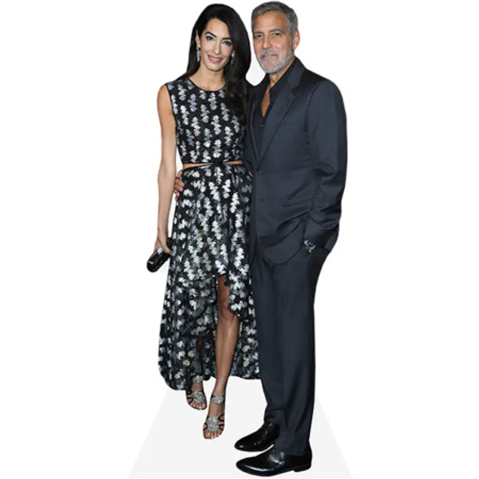 Amal Clooney And George Clooney 1