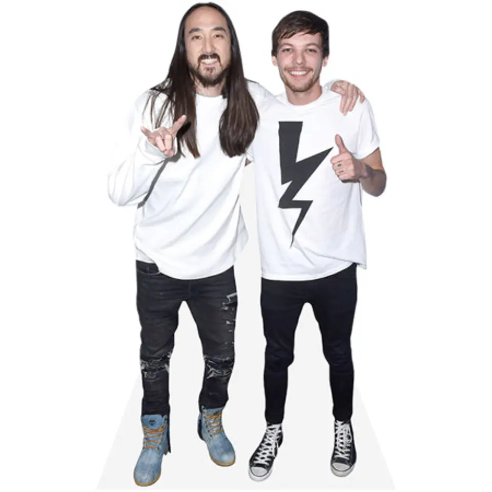Steve Aoki And Louis Tomlinson 1