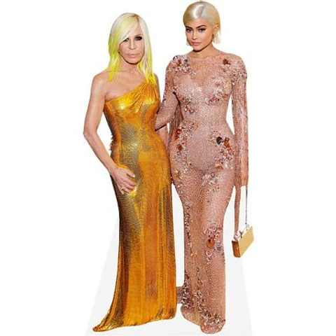 Kylie Jenner And Donatella Versace