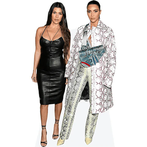 Kourtney Kardashian And Kim Kardashian