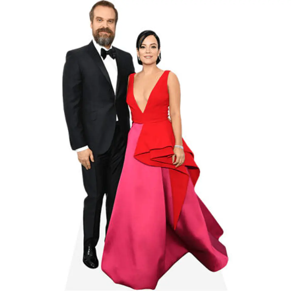 David Harbour And Lily Allen 1
