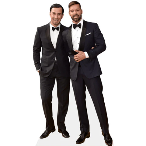 Ricky Martin And Jwan Yosef
