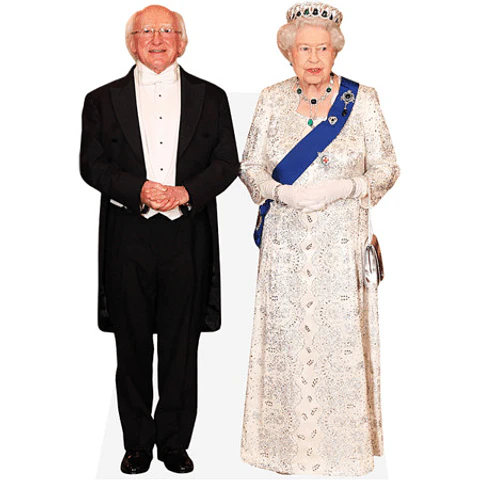 Michael D. Higgins And Queen Elizabeth II