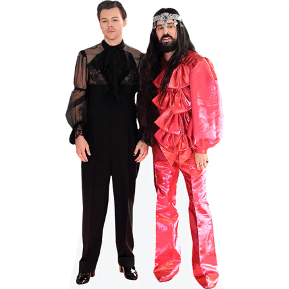 Harry Styles and Alessandro Michele ( 1