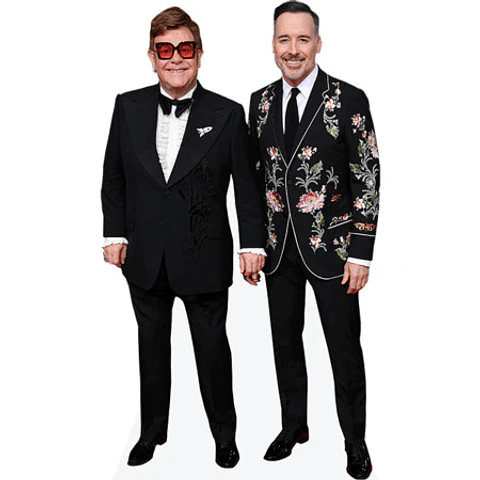 Elton John And David Furnish (