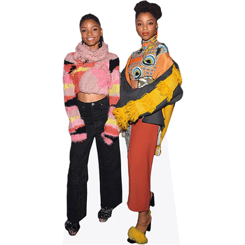 Chloe and Halle Bailey