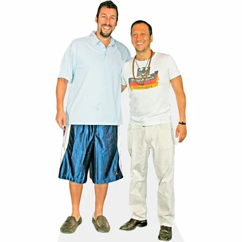 Rob Schneider And Adam Sandler