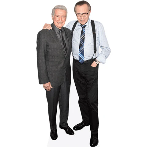 Regis Philbin And Larry King