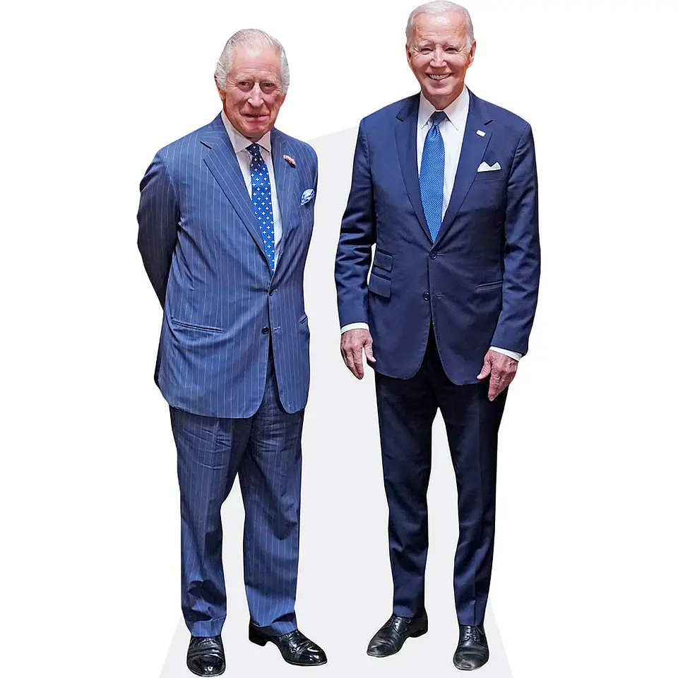 HM King Charles III And Joe Biden 1