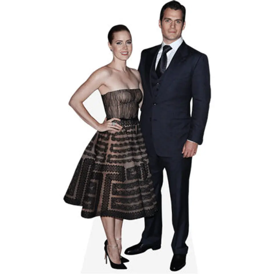 Henry Cavill And Amy Adams 1