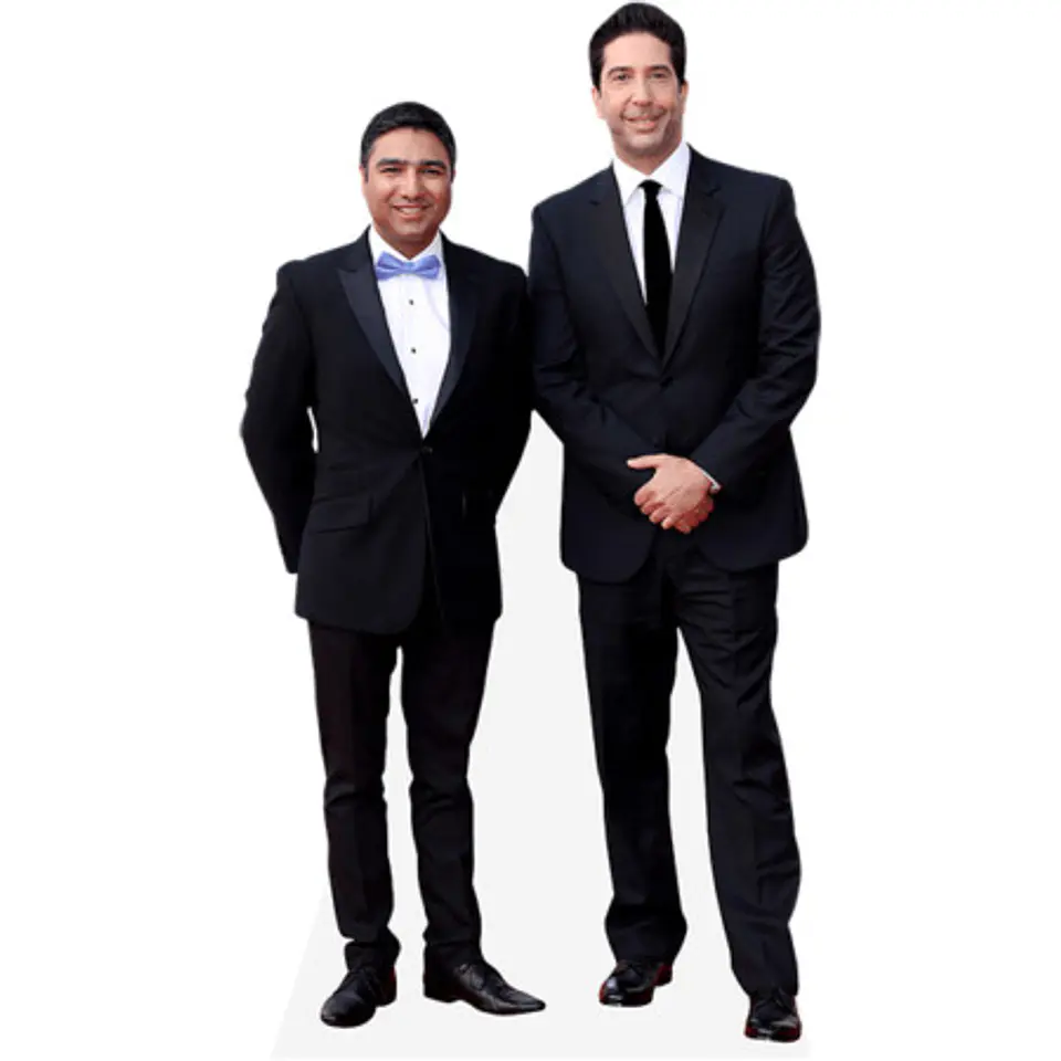 Nick Mohammed And David Schwimmer 1