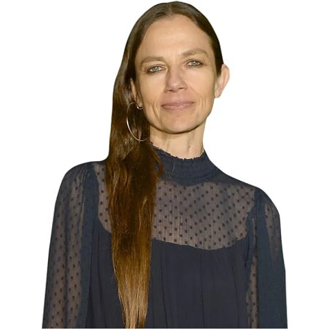 Justine Bateman (Black Dress)