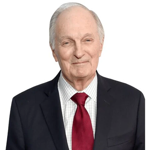 Alan Alda (Black Suit)