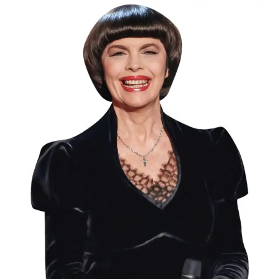 Mireille Mathieu (Black Dress) 1