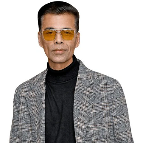 Karan Johar (Grey Suit)