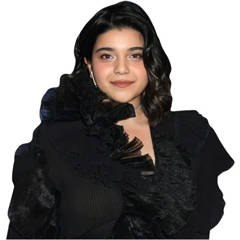 Iman Vellani (Black Dress)